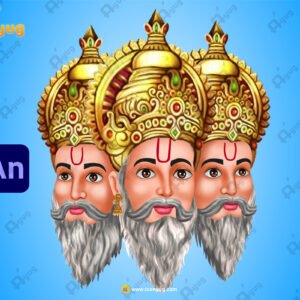 Brahma Dev (Animated PSD Head)