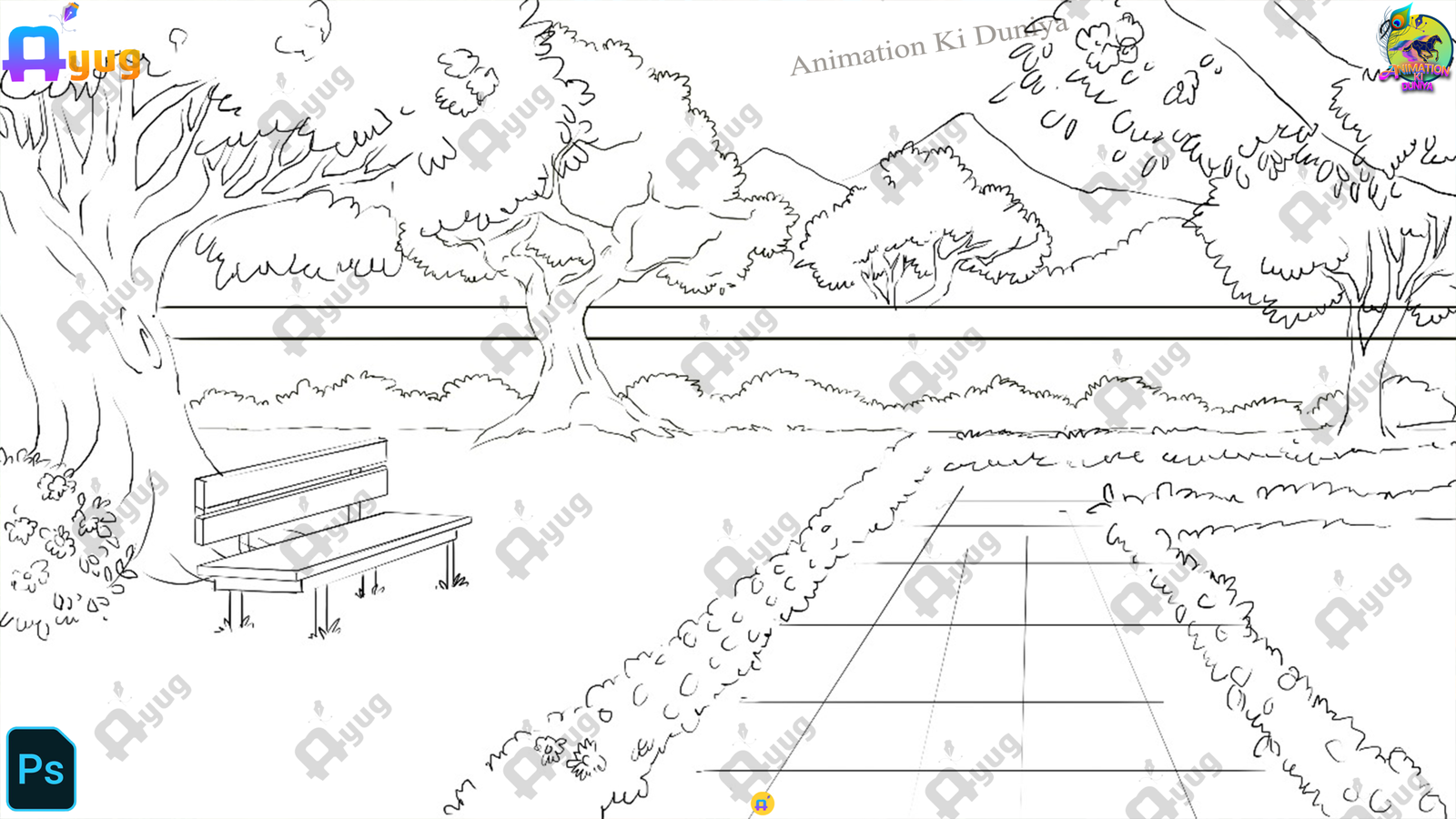 Park Background - Jungle Background - Garden Background - Quality 4k - Image 2