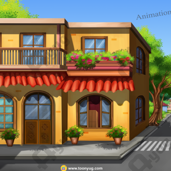 Village Background - Road Background - Quality 4k - City Background