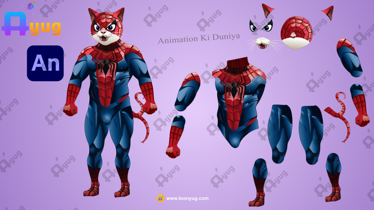 Spider Cat - Animals Character - Image 3