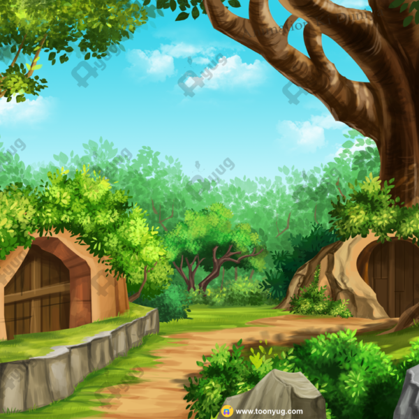 Cave Background - Jungle Background - Quality 4k