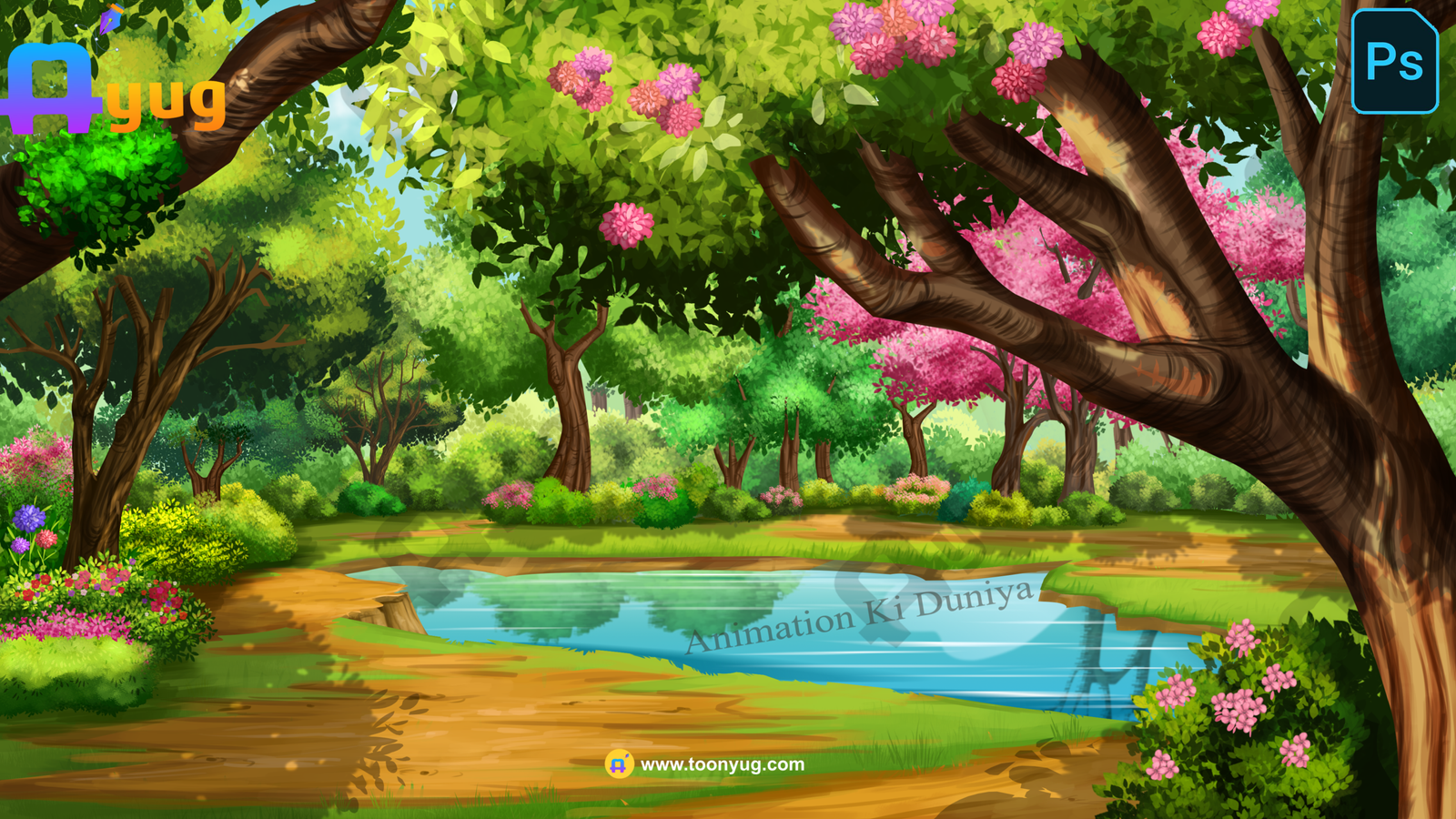 Jungle - PSD Background 4K quality - Background