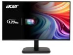 Acer EK240Y G0 23.8 Inch IPS Full HD 1920x1080 Backlit LED LCD Monitor I 1 MS VRB, 120Hz Refresh I 250 Nits I Zero Frame I HDMI & VGA Ports with HDMI Cable I Adaptive Sync I Eye Care Features (Black) - Image 2