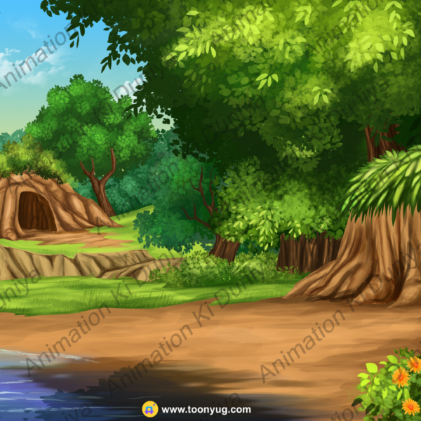 Cave Background - Jungle Background - Quality 4k