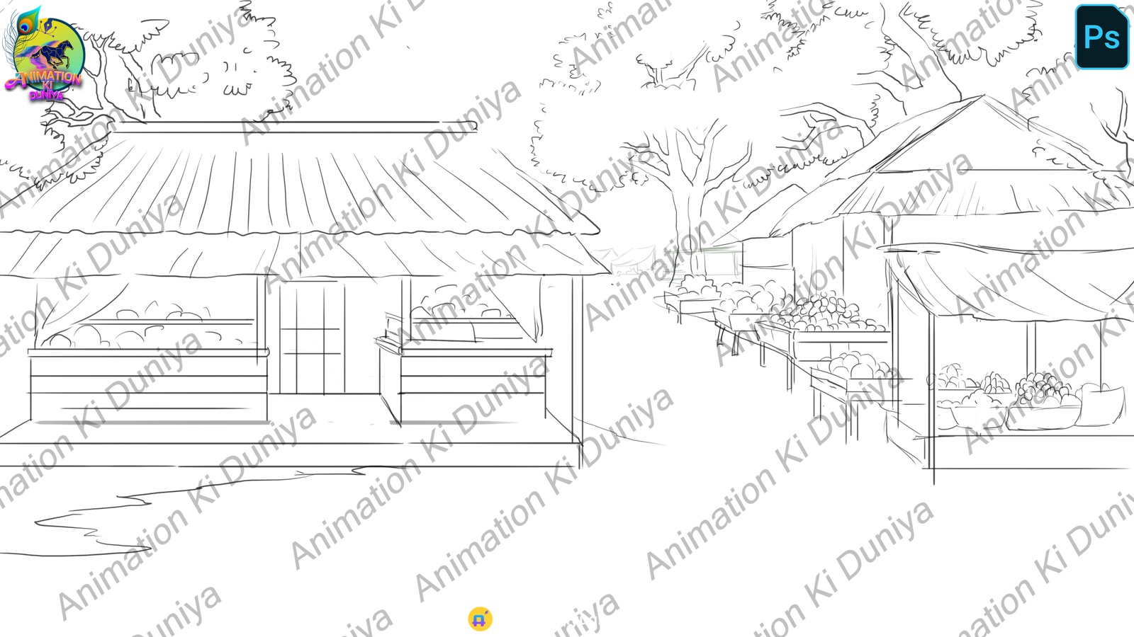 Market Background - Village Marker Background - High Quality - Image 3