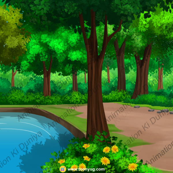 Jungle Background - Village Background - High Quality