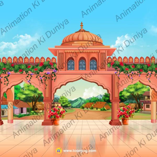 Mandir Background