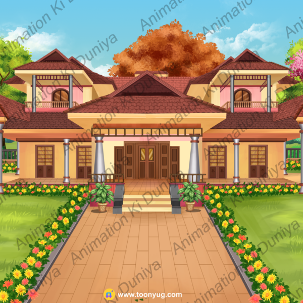 Professional House PSD Background - Modern House Background -4K Quality