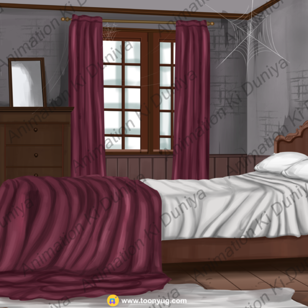 Horror Bedroom - Old Inside Room - Quality 4k