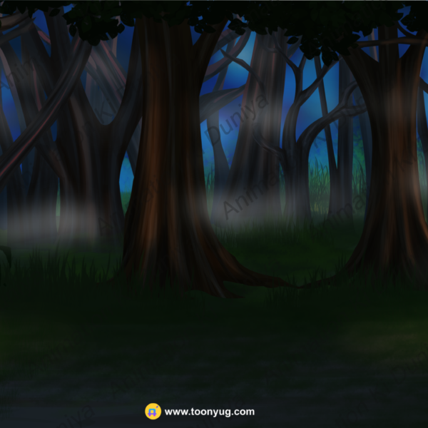 Horror Jungle Background