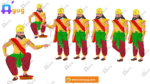 10+ King Family + 16 Village Man And Woman Pack Animated Human Character Bundle - Image 6
