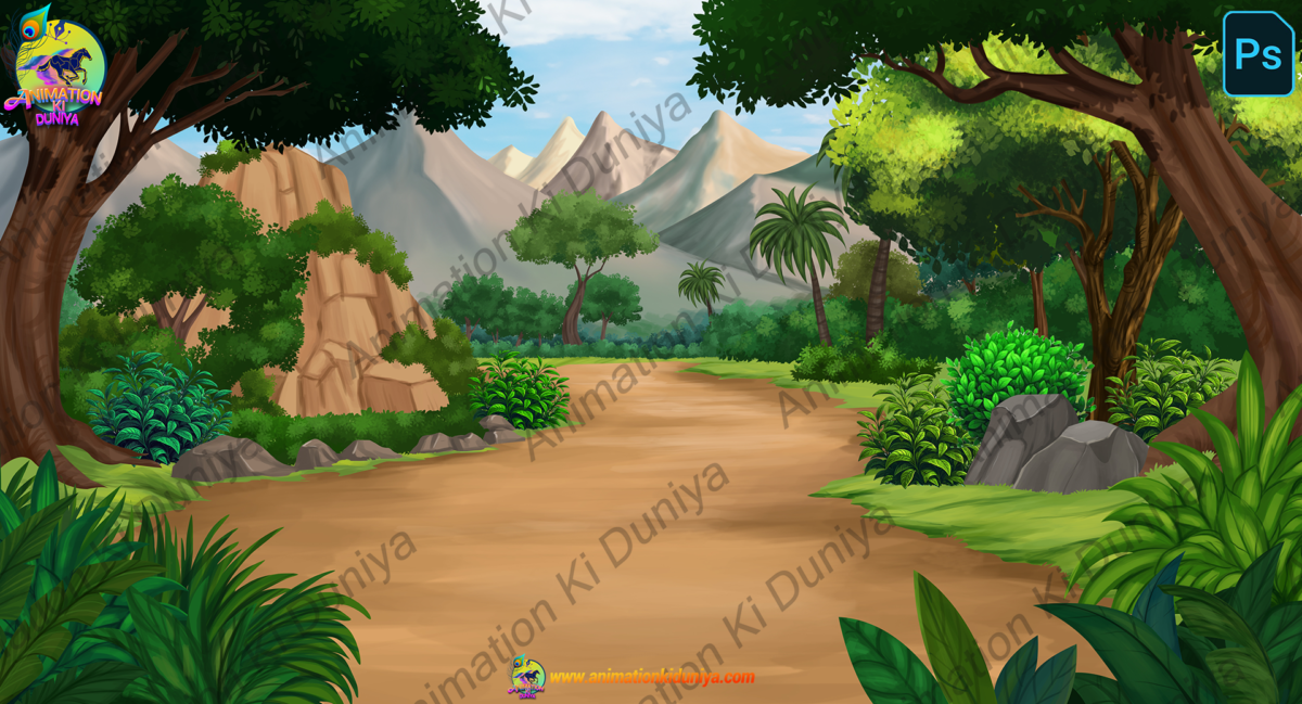 Forest Jungle Background - Image 1