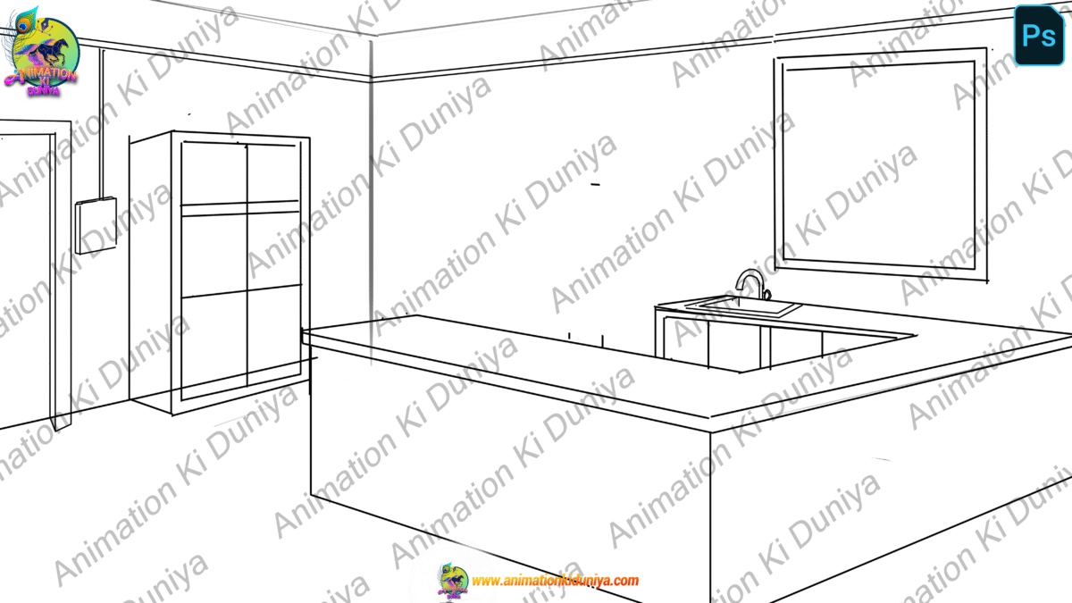 12 Village Room Inside PSD High Quality Backgrounds - Image 9