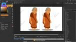 Amrika (Fruite Seller) "Rigged and Animated" Character - Krishn Series Characters - Image 2