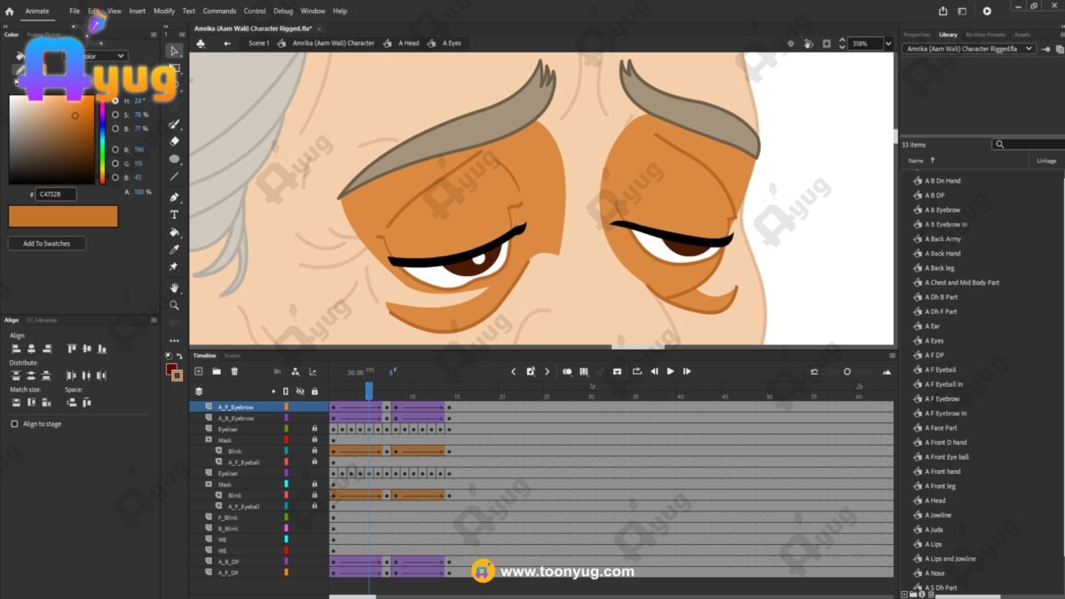 Amrika (Fruite Seller) "Rigged and Animated" Character - Krishn Series Characters - Image 5