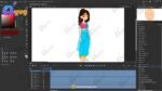 Geeta (Radha's Friend) "Rigged and Animated" Character - Krishn Series Characters - Image 3