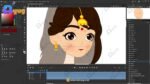 Geeta (Radha's Friend) "Rigged and Animated" Character - Krishn Series Characters - Image 4