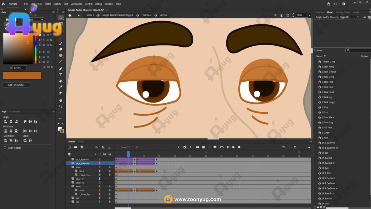 Junglie Aadmi "Rigged and Animated" Character - Krishn Series Characters - Image 5