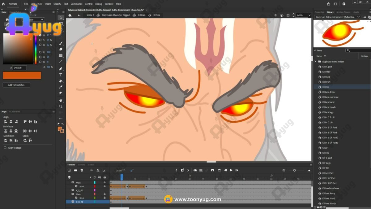 Kalyevaan Raksash "Rigged and Animated" Character - Krishn Series Characters - Image 6