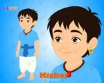 Kishor Kid "Rigged and Animated" Character - Krishn Series Characters
