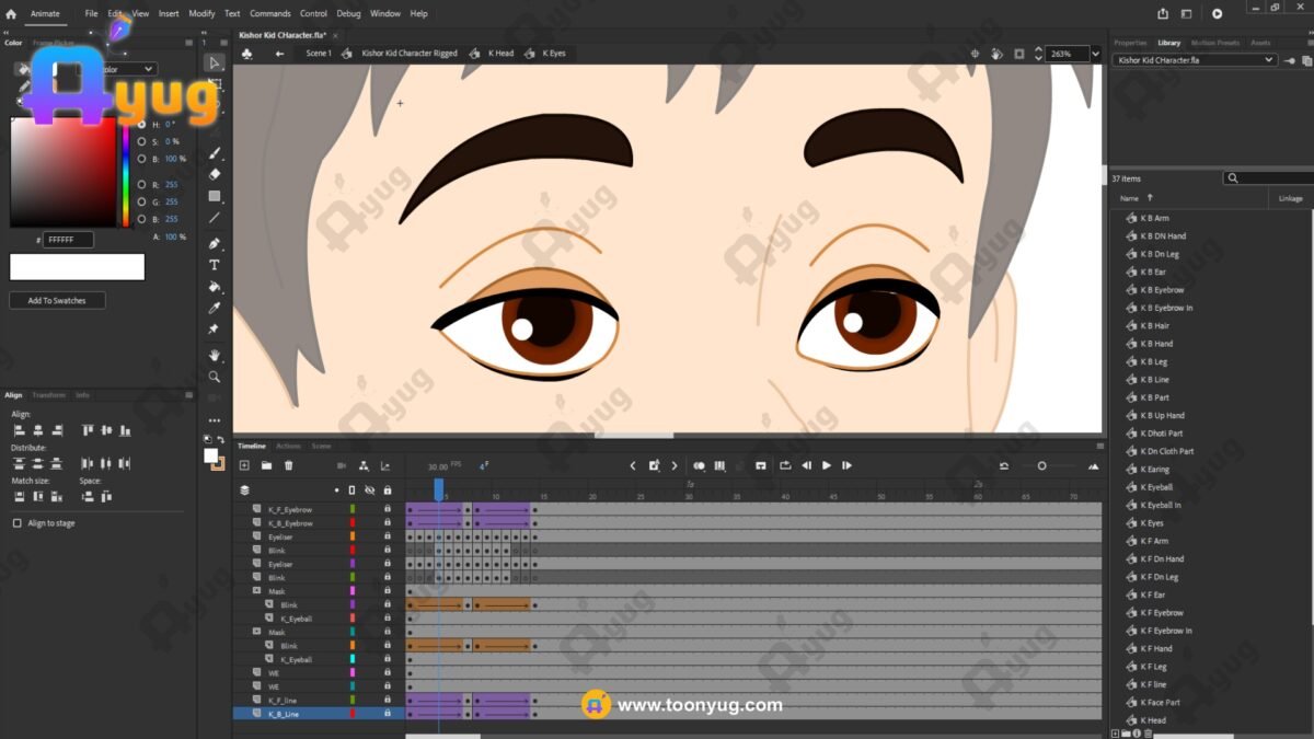 Kishor Kid "Rigged and Animated" Character - Krishn Series Characters - Image 5