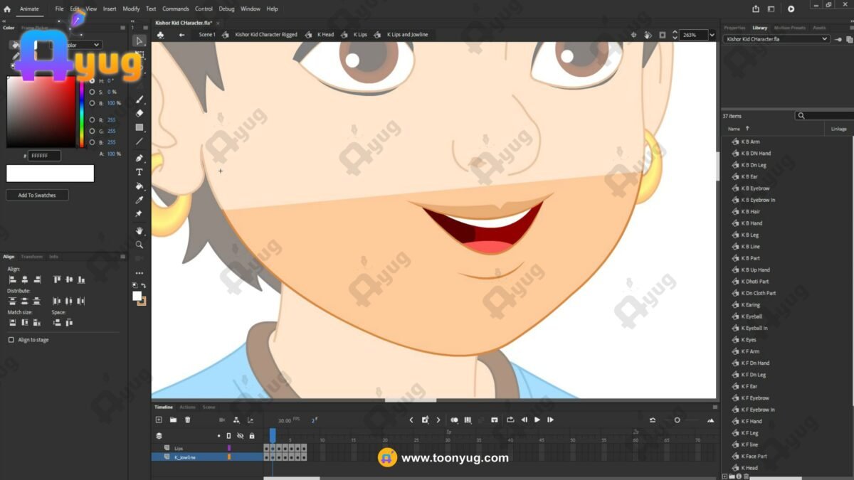 Kishor Kid "Rigged and Animated" Character - Krishn Series Characters - Image 6