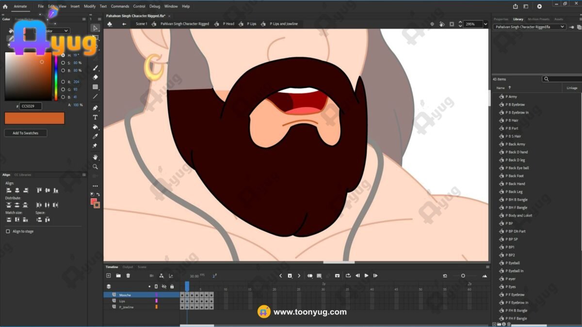 Pehlvaan Singh "Rigged and Animated" Character - Krishn Series Characters - Image 6