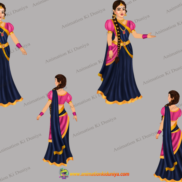 Rajkumari Cartoon Character