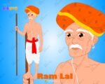 Ram Lal  Old Man "Rigged and Animated" Character - Krishn Series Characters