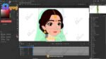 Sandhya (Radha's Friend) "Rigged and Animated" Character - Krishn Series Characters - Image 4