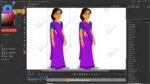 Sumitra "Rigged and Animated" Character - Krishn Series Characters - Image 2