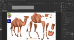 Camel ( ऊंट oont ) Cartoon Character - Image 2