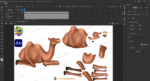 Camel ( ऊंट oont ) Cartoon Character - Image 3