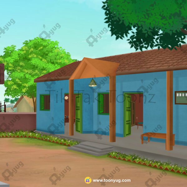 Indian Village Police Station PSD High Quality Background