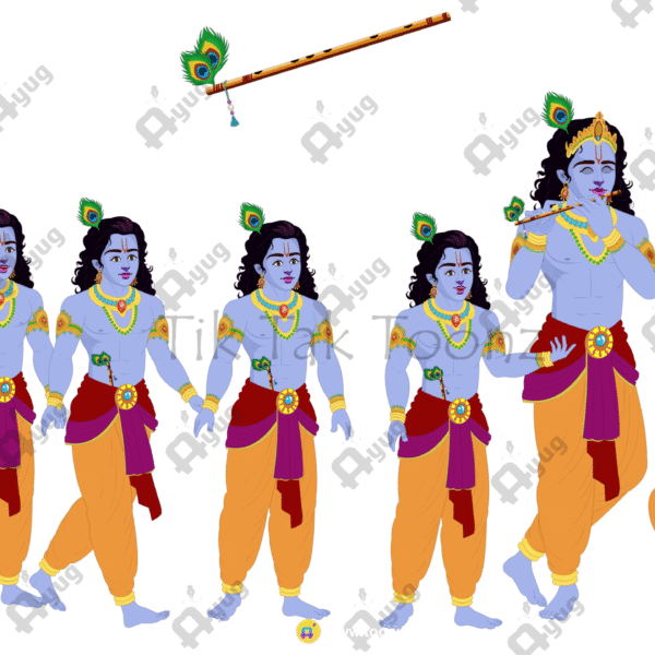 Krishna God Pack Animated Human Character