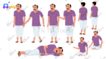10+ King Family + 16 Village Man And Woman Pack Animated Human Character Bundle - Image 10