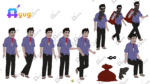 10+ King Family + 16 Village Man And Woman Pack Animated Human Character Bundle - Image 13