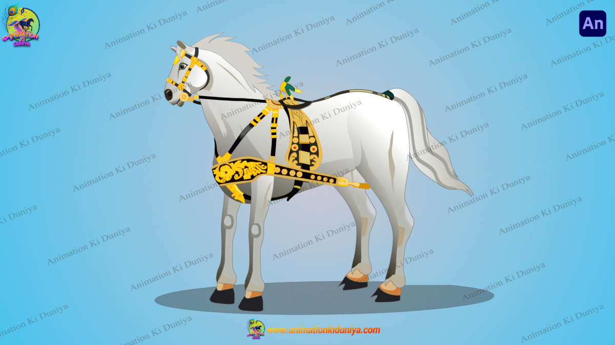 Indian New Golden Rath (Chariot) ( Rath Ghora ) Vehicle and Horses Charioteer Raja - Image 3