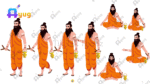 10+ King Family + 16 Village Man And Woman Pack Animated Human Character Bundle - Image 21