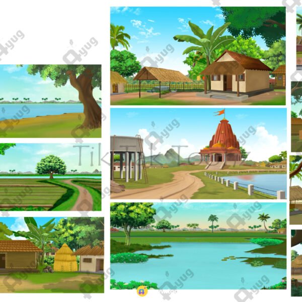 10 4K PSD High Quality Background Bundle