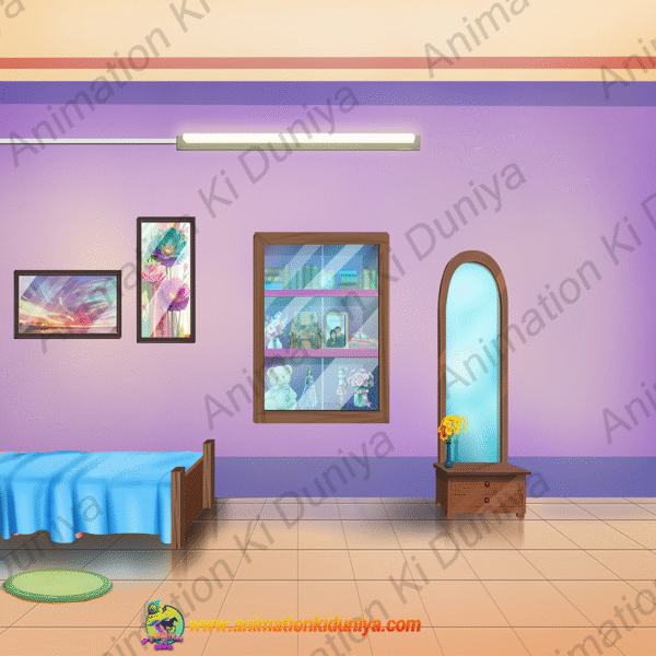 Village Inside Room PSD High Quality Background