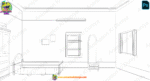 Village Inside Room PSD High Quality Background - Image 2