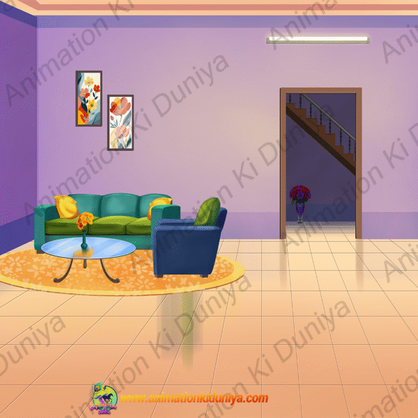 Village Inside Room PSD High Quality Background