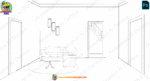 Village Inside Room PSD High Quality Background - Image 2