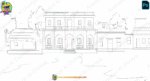 Inadian Village Background - Village and Houses – PSD Background - Image 2