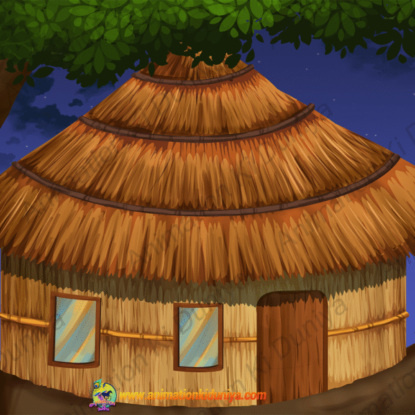 Birds House ( चिड़िया का घर Chidiya ke ghar ) Cartoon Background