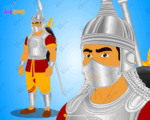 Fit Sainik Rigged and Animated Character - Royal Period