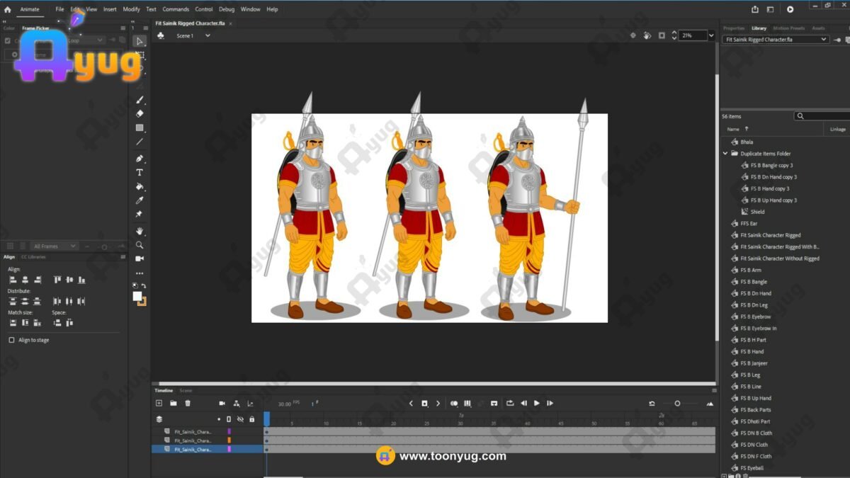 Fit Sainik Rigged and Animated Character - Royal Period - Image 4