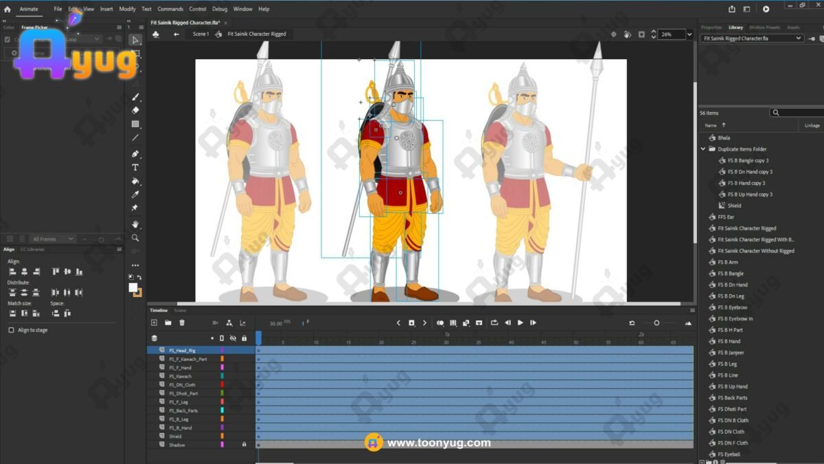 Fit Sainik Rigged and Animated Character - Royal Period - Image 5