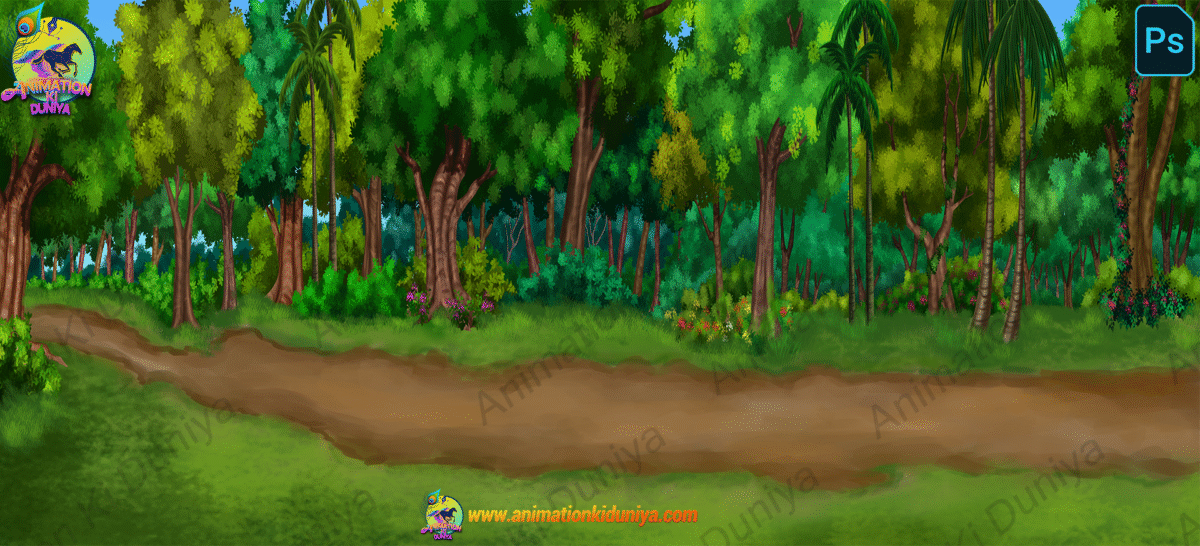 Jungle Background - Village Background - High Quality - Image 1